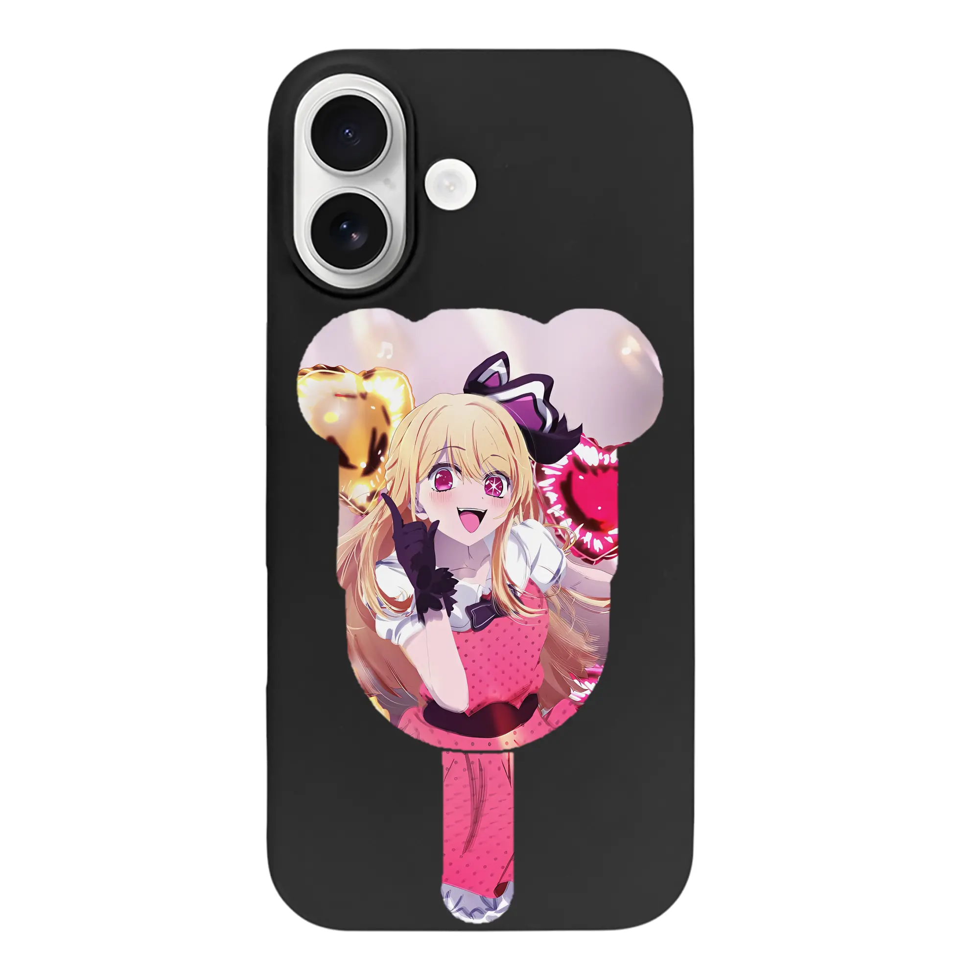 推しの子 グッズ,星野ルビー - iPhone 17 シリーズ シリコンケース 薄型 耐衝撃 指紋防止 ソフトタッチカバー 精密フィット 傷防止 保護ケース iPhone 17/17 Air/17 Pro/17 Pro Max 対応